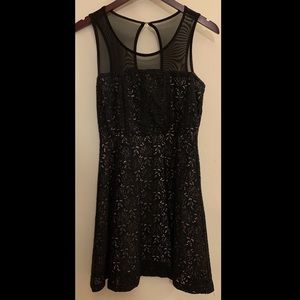Lace little black dress